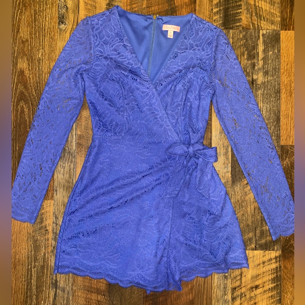 Lilly Pulitzer Tiki Wrap Romper